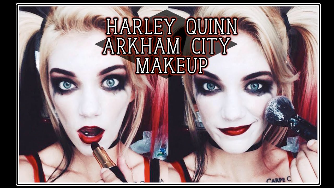 Harley quinn arkham city makeup