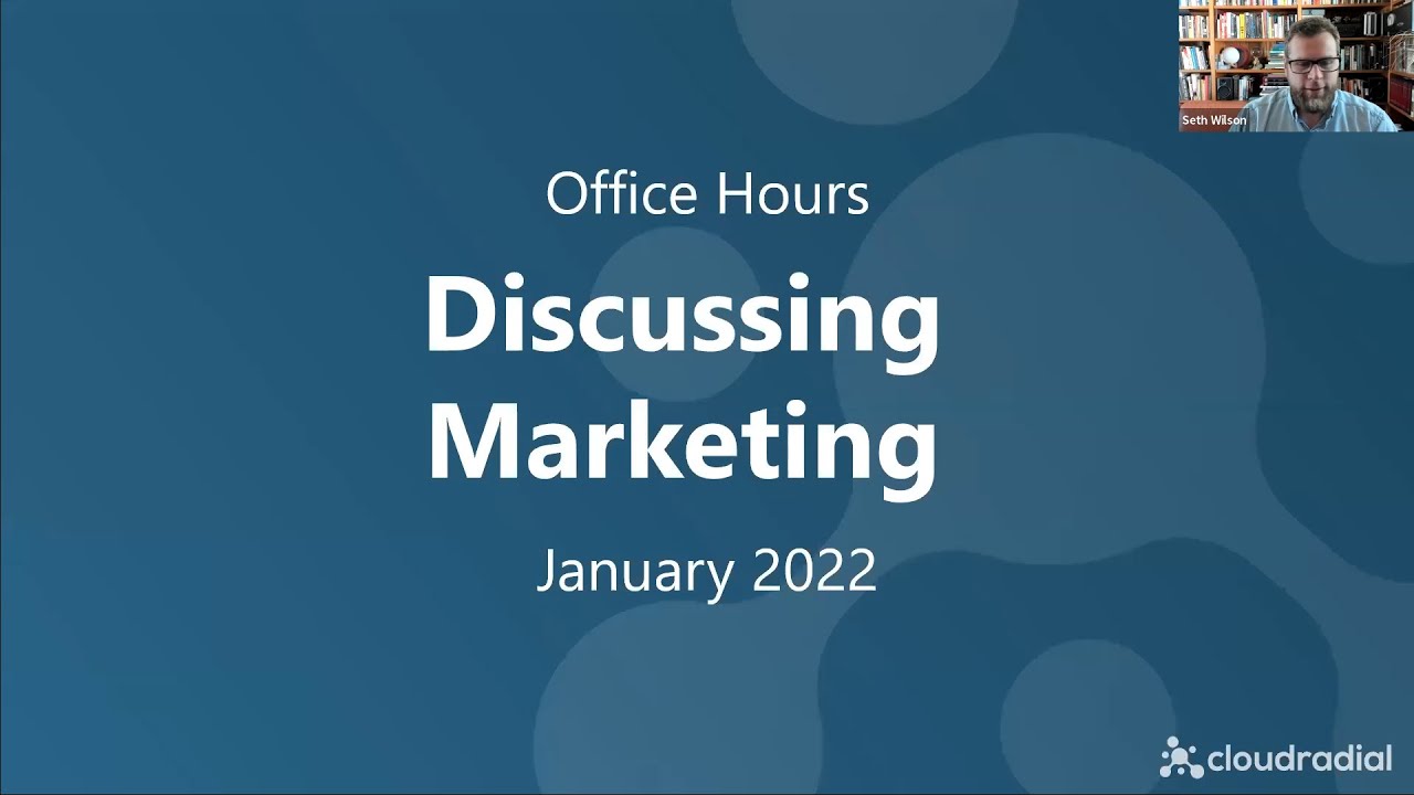 Office Hours Session January 2022 YouTube