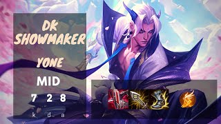 DK Showmaker Yone vs Syndra MID MSI Bootcamp EUW Patch 11 9