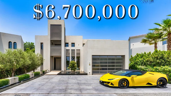 Inside a $6,700,000 Minimalistic CONTEMPORARY LUXURY Villa - Jumeirah Islands, Dubai