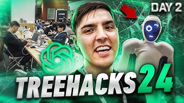 Treehacks 2024 at Stanford - Day 2 - Best Hackathon in US