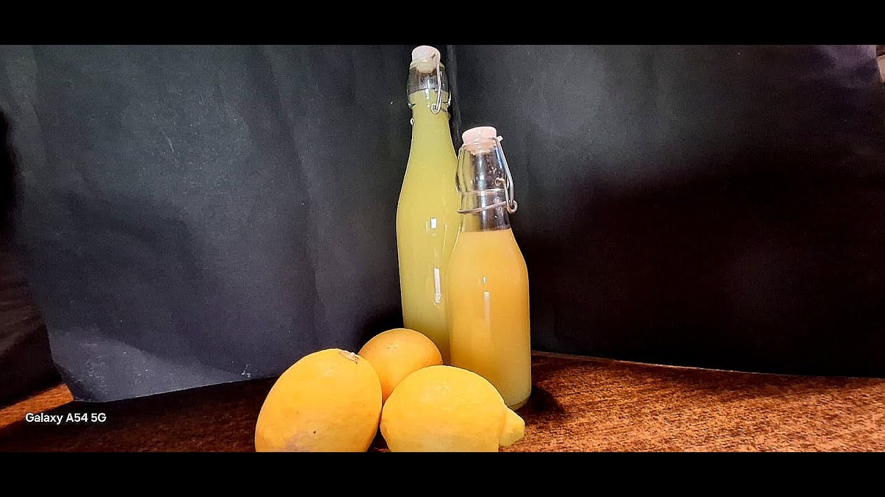 Limoncello fatto in casa
