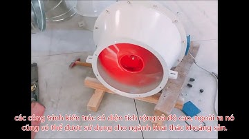 [ Quạt Thông Gió ] Chạy Thử Quạt Hướng Trục Hai Cấp Tốc Độ