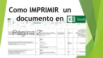 Como imprimir documentos grandes en Excel😣 , configurar la impresión 😎🦾