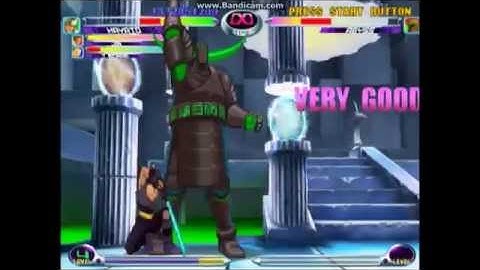 MvC2 Hayato/Jin/Tron Arcade Mode Part 3