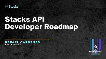 Stacks API Developer Roadmap