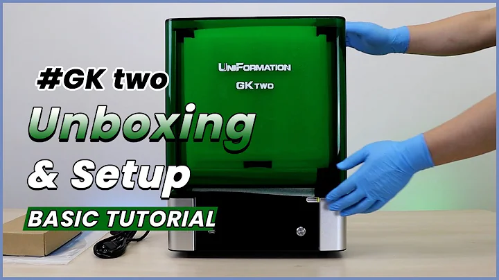 Resin Printer Unboxing and Setup | GKTwo Basic Tutorial