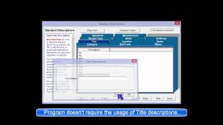 ShopKey Mgmt SE - Setup - Std. Description: Title