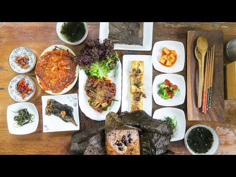 delicious-korean-vegan-food-in-busan,-south-korea