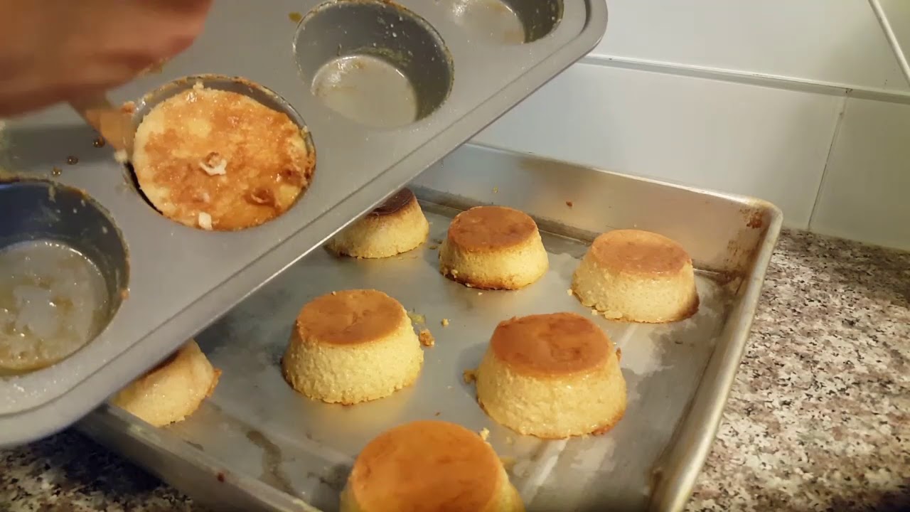 MINIFLAN NAPOLITANO INDUVIDUAL , para mesa de postres