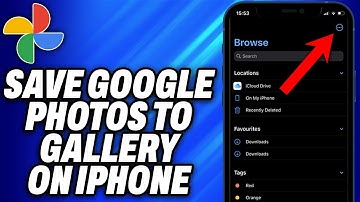 How To Save Google Photos To Gallery iPhone (2025) - Easy Fix