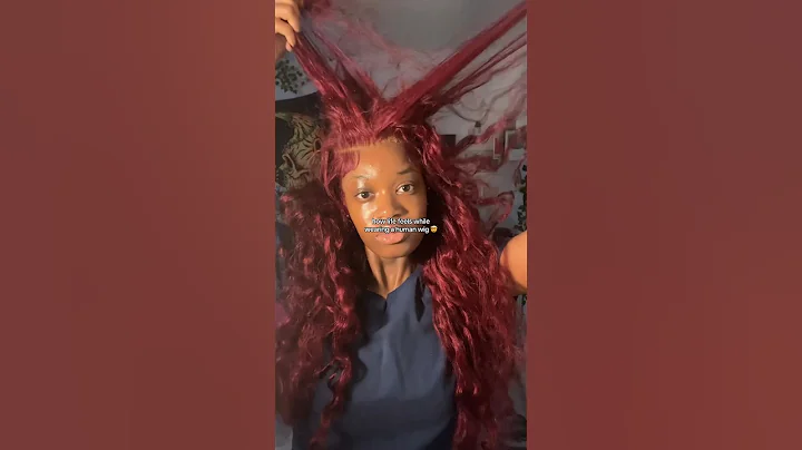 Cheap Human Wig Vs Premium Synthetic Wig 😳💸 Which one are you choosing? #fyp #foru #syntheticwig