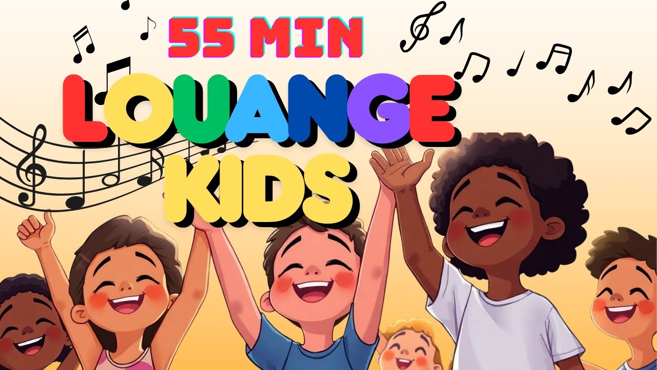 ✨ Compilation 55 min de Chansons Chrétiennes pour Enfants | Louange & Joie en Afrobeat ✨
