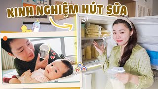 2 Tháng Sau Sinh & Thành Quả Một Tủ Đầy Sữa Kinh Nghiệm Nuôi Con Sữa Mẹ Của Mình ❤ TrinhPhamFamily