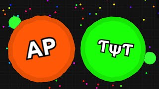 Agar.io BOTS vs. TYT SIRIUS + DECUPLE (10x) LINESPLIT IN AGARIO 