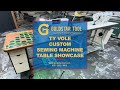 Product Showcase - TY VOLE Custom Sewing Machine Table - Goldstartool.com - 800-868-4419