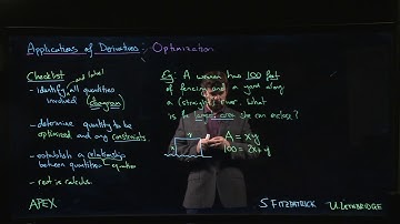 Derivative Applications: Optimization - 02. Fence Along River