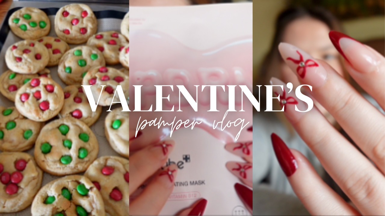 Уход за собой в День святого Валентина! | Уход за кожей, выпечка и маникюр ко Дню святого Валентина!