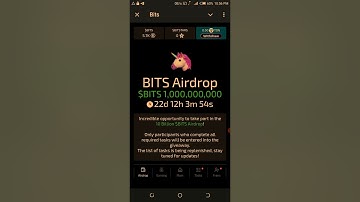 Bits Airdrop SCAM Or LEGIT | Bits Airdrop Withdrawal - Bits Airdrop Listing Date - Bits  Update