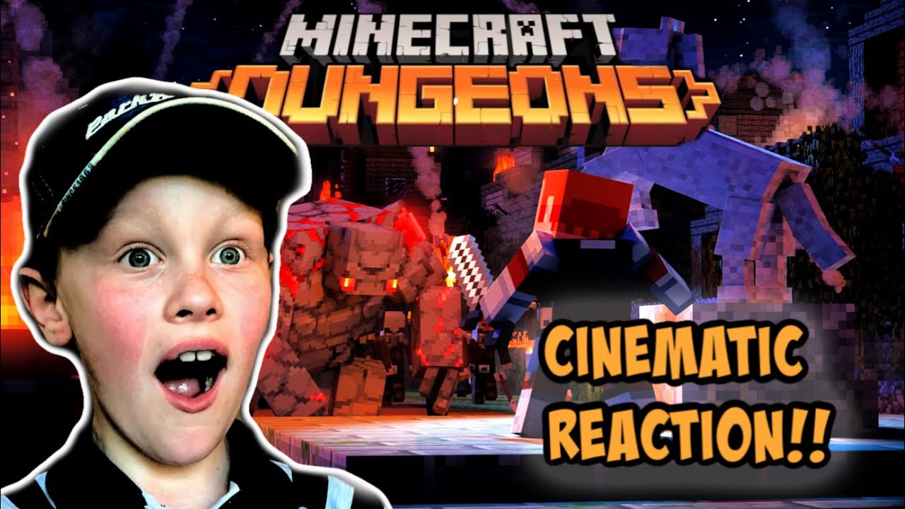 Minecraft Dungeons Opening Cinematic Reaction