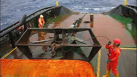 Offshore Anchor Handling Series Part 03 :- PICK UP ANCHOR ON DECK