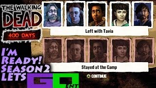 The Walking Dead 400 Days Full Gameplay - All Characters Left With Tavia