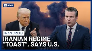 'They Are Toast': US, Trump Claims 'Strong Position' In Iran | 10 News
