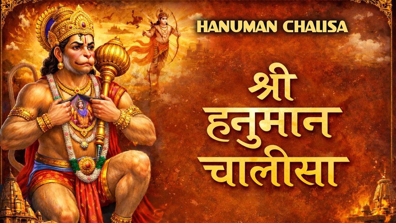 Hanuman Chalisa || श्री हनुमान चालीसा || Jai Hanuman Gyan Gun Sagar || Hanuman Chalisa Live Bhajan