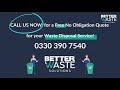 Business waste service  better waste solutions