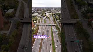 Minneapolis Mn.      #nguoivietusa #huynguyen #drone #twincities #freeway