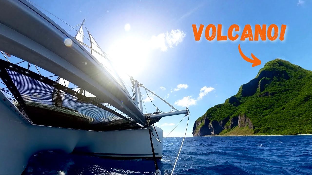 Sailing Where a PRISONER Survived Doomsday…😳🌋