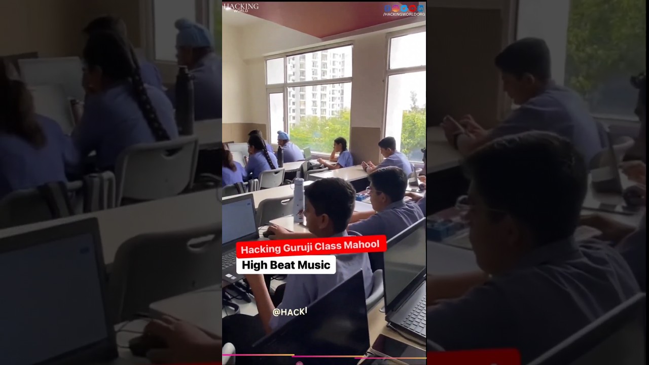 Hacking live Workshop with high music beats 