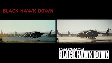 Irene Comparison - Black Hawk Down (2001 Film VS 2025 Game)