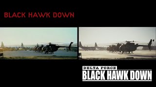 Irene Comparison - Black Hawk Down 2001 Film Vs 2025 Game