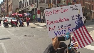 Protesters Hit Streets In Opposition Of GOP Proposed Health Care Bill