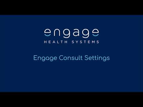 How to configure Engage Consult for your practice