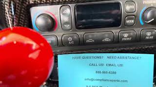 LMC5 unlock C5 Corvette steering wheel video install LMC5