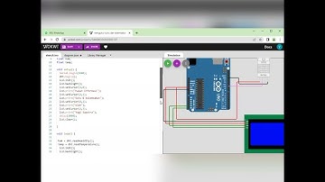 simulasi mengukur suhu dan kelembaban menggunakan wokwi