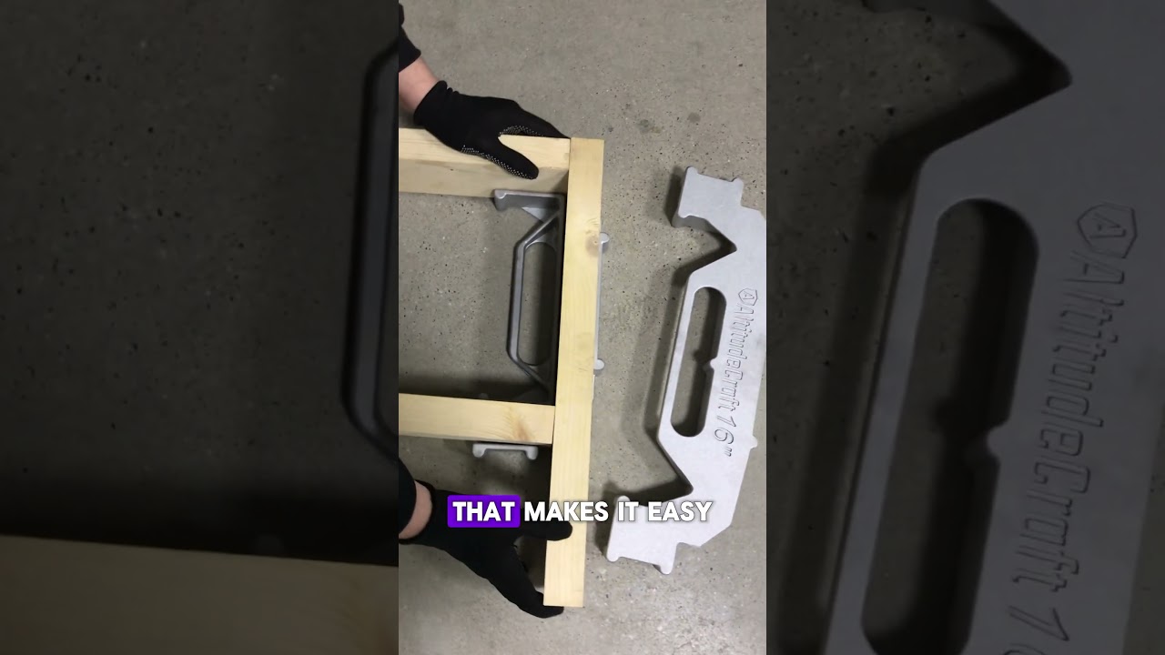 Precision Stud Layout Tool for Framing