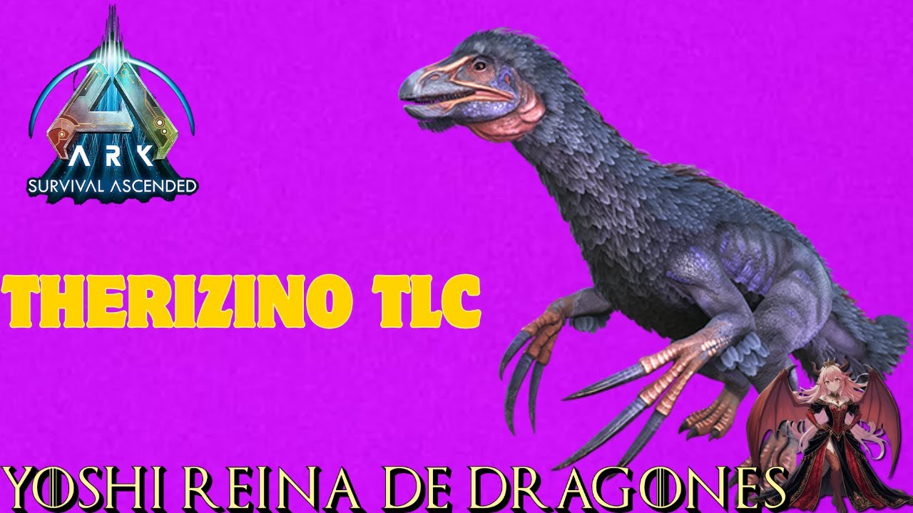 ASI PODRIAN SER LAS HABILIDADES DEL TLC DEL THERIZINOSAURIO | ARK SURVIVAL ASCENDED
