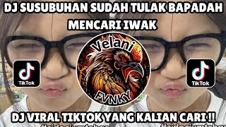 DJ SUSUBUHAN SUDAH TULAK BAPADAH MENCARI IWAK | DJ MAWARUNG PLAT KT VIRAL TIKTOK TERBARU 2025 !