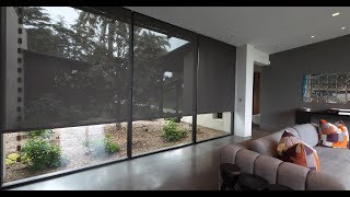 Modern Home Window Shading Solutions in Montecito, California