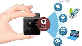 Ultra mini HD Wifi Smartphone Beamer DLP WIFI Mobile Projektor für SMARTPHONE TABLET PC IPHONE IPAD