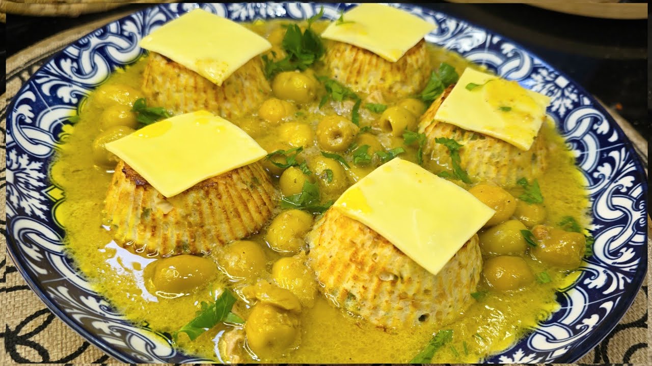 مطبخ ام وليد / طاجين الجبن الاقتصادي بنصف صدر دجاج فقط و البنة تتقاطر 😋😍🥰.