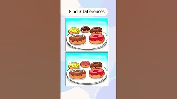 Find 3 differences!! #174