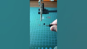 Touch LED with BC547 ⚡💡| #Electronics #DIY #BC547 #LED #Circuit #Maker #TechHack #Shorts