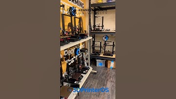 Creality CR-10 Print Farm @ Kennesaw State University #3DPrinterOS #3dprintfarm #technology