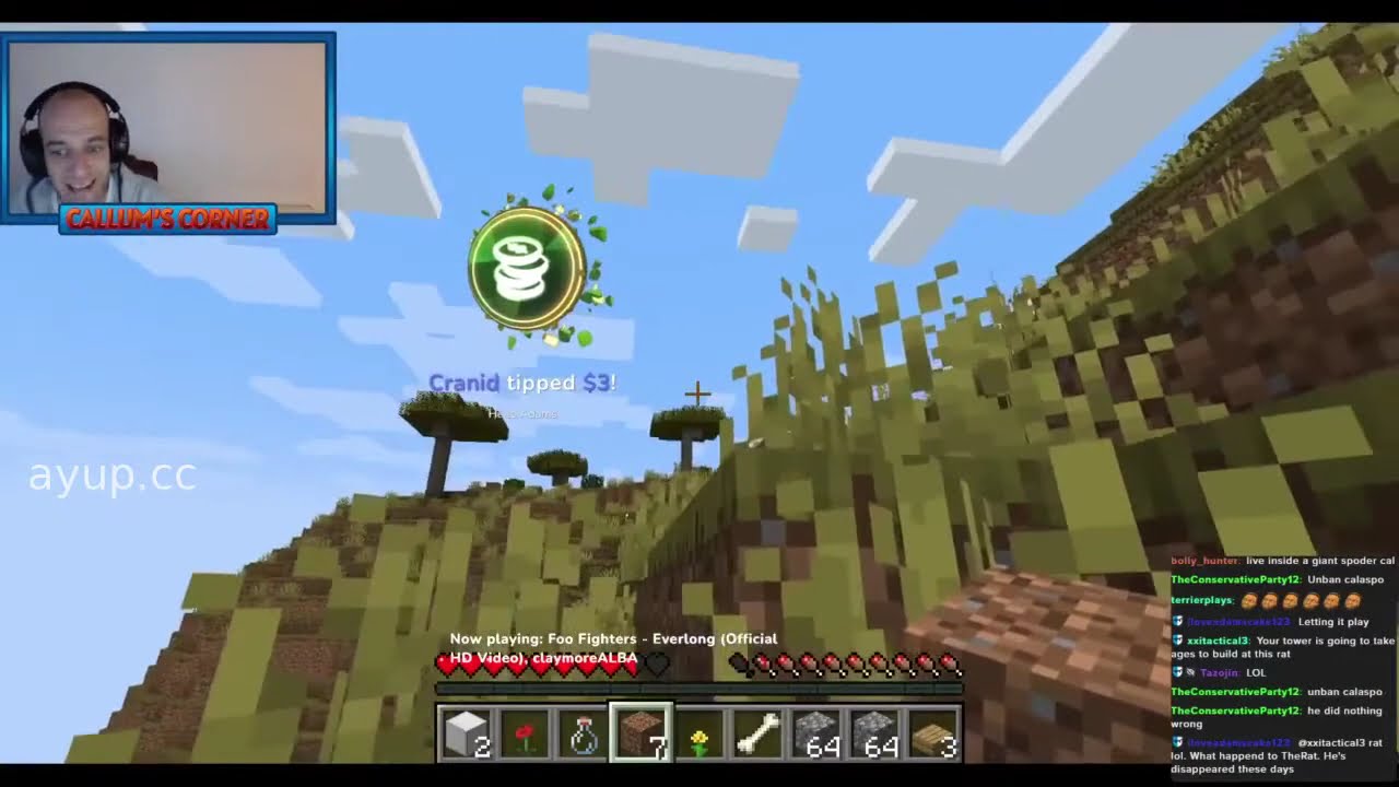 Minecraft Exploring With The Corner - Callum Corner Stream Highlights - 7th May 2023