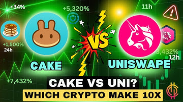 Uniswap vs. PancakeSwap 🔥 Welke levert je in 2025 meer geld op?