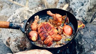 Chicken 🍗 Broast  Outdoor Cooking | Episode 14 | Jungle Chef